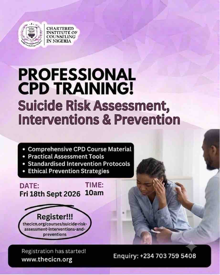 SUICIDE RISK ASSESSMENT, INTERVENTION & PREVENTION