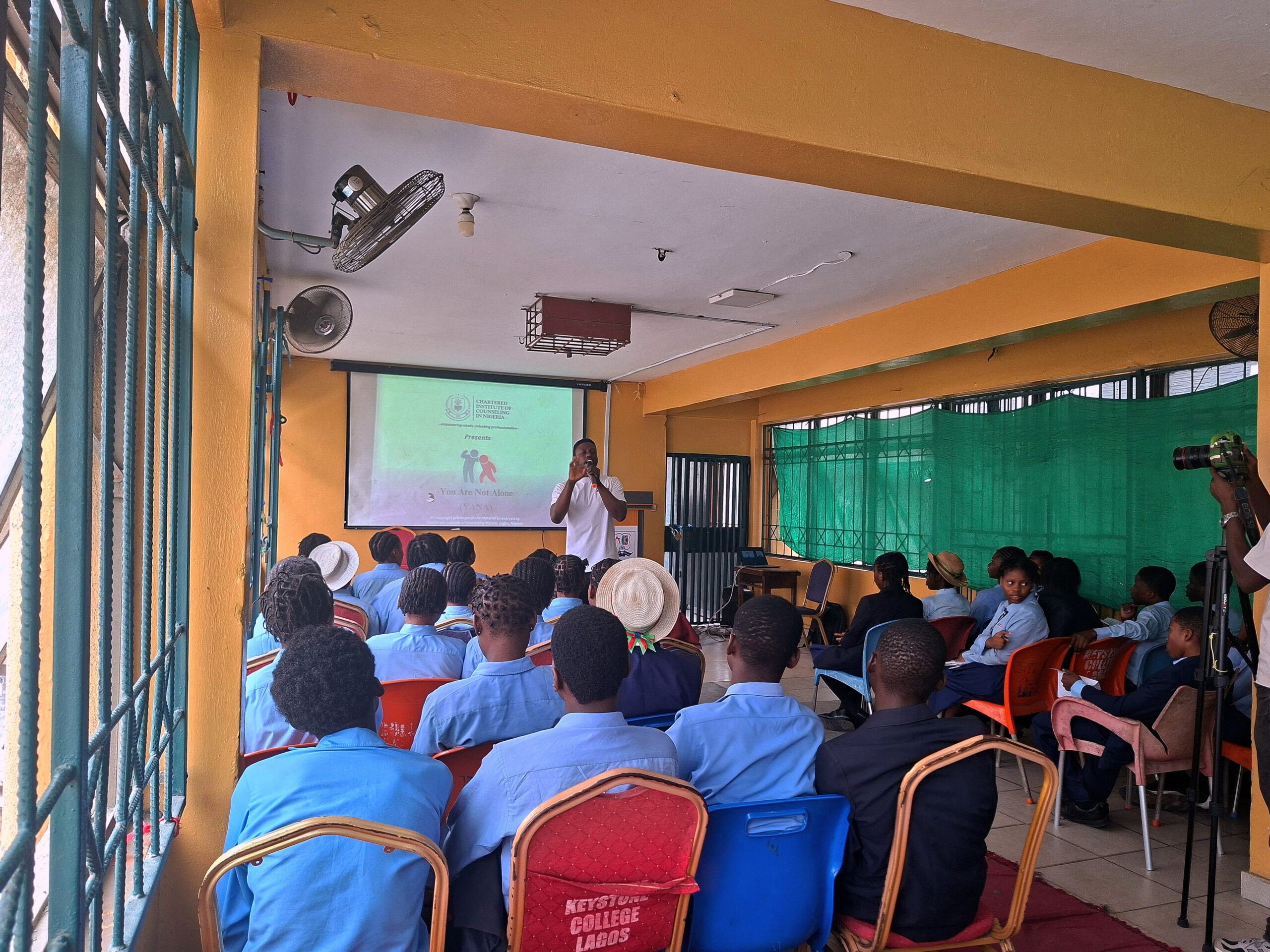 YANA mental health awareness session photograph placeholder